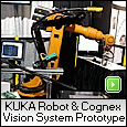 KUKA Robot and Cognex Vision System Prototype